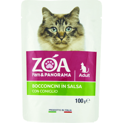 ZOA Adult Bocconcini in Salsa con Coniglio 100 g
