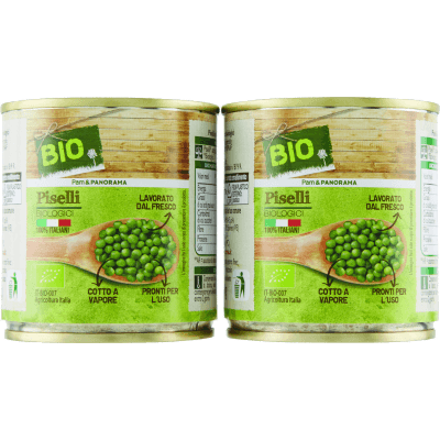 BIO Piselli Biologici 2 x 160 g