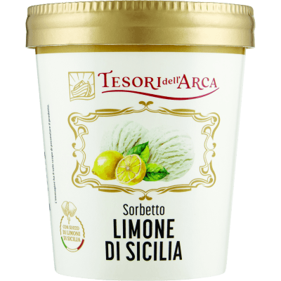 TESORI DELL'ARCA Sorbetto Limone di Sicilia 300 g