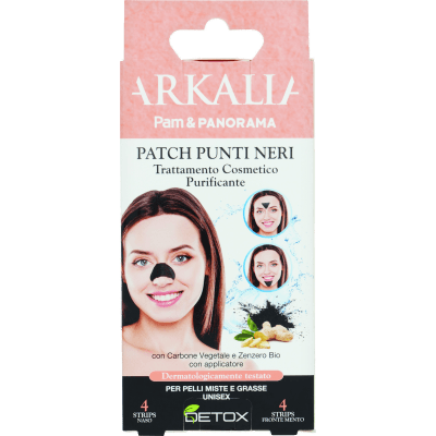ARKALIA Patch punti neri per fronte - naso - mento 8pz