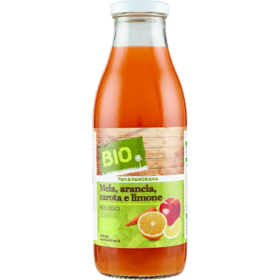 BIO Mela, arancia, carota e limone Biologici 500 ml