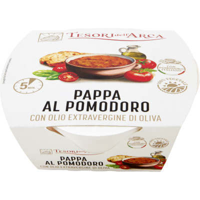 TESORI DELL'ARCA Pappa al Pomodoro con Olio Extravergine di Oliva 350 g