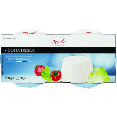 I TESORI Ricotta Fresca 2 x 100 g