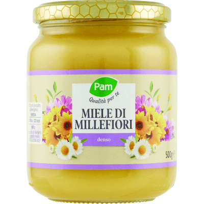 PAM Qualità per te Miele di Millefiori denso 50 0g