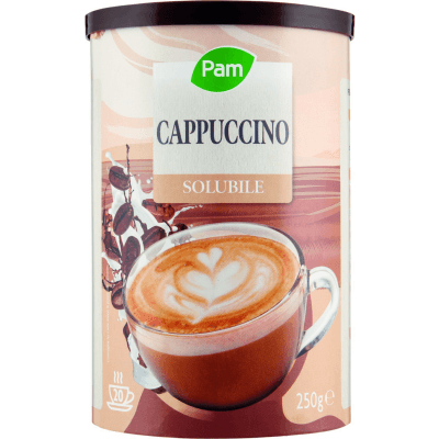PAM Cappuccino Solubile 250 g