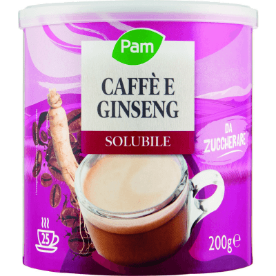PAM Caffè e Ginseng Solubile 200 g