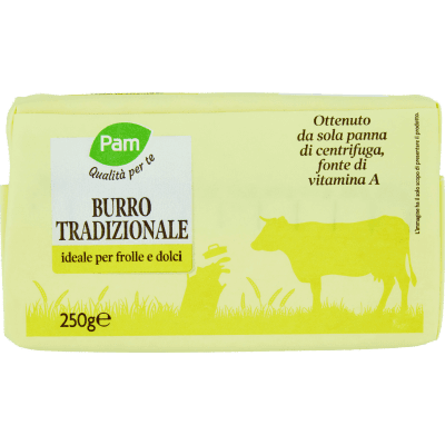 PAM Qualità per te Burro Tradizionale 250 g