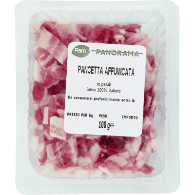 PAM PANORAMA Pancetta Affumicata in petali 100 gg