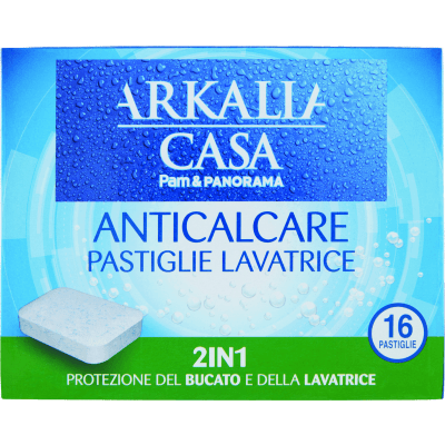 PAM PANORAMA Anticalcare Lavatrice pastiglie 16 x 12 g