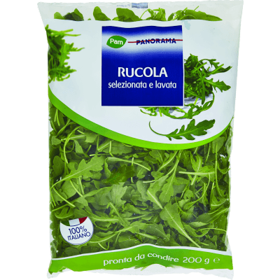 PAM PANORAMA Rucola selezionata e lavata 200 g