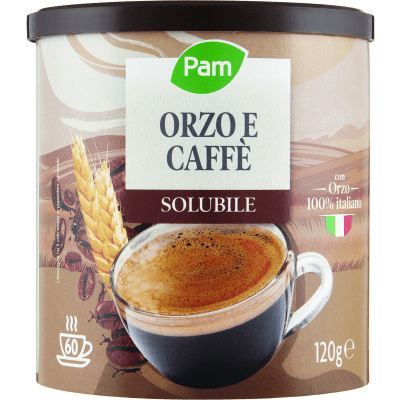 PAM Orzo e Caffè Solubile 120 g