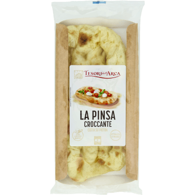 TESORI DELL'ARCA la Pinsa Croccante Cotta su Pietra 260 g