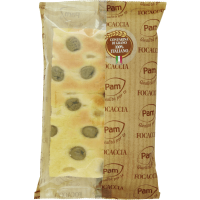 PAM Qualità per te Focaccia con Olive Verdi 170 g