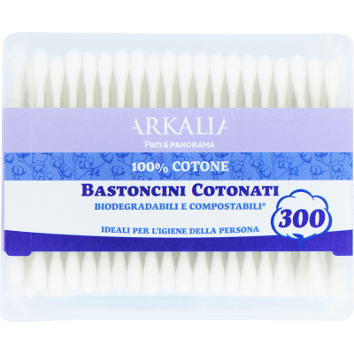 ARKALIA Bastoncini Cotonati 300 pz