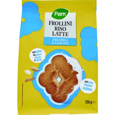 PAM Frollini Riso Latte 700 g