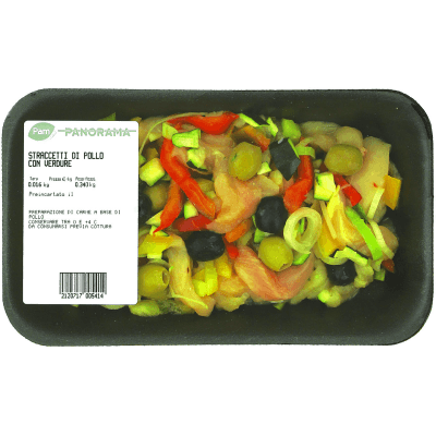 Straccetti di pollo con verdure