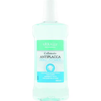 ARKALIA Collutorio Antiplacca Zero Alcool 500 ml