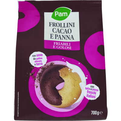 PAM Frollini Cacao e Panna 700 g