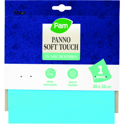 PAM Panno Soft Touch in Microfibra 35 x 32 cm 1 pz