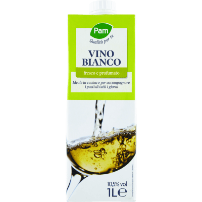 PAM Qualità per te Vino Bianco 1 L