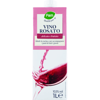 PAM Qualità per te Vino Rosato 1 L