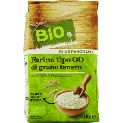 BIO Farina tipo 00 di grano tenero 1 Kg