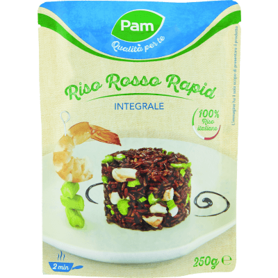 PAM Qualità per te Riso Rosso Rapid Integrale 250 g