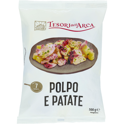 TESORI DELL'ARCA Polpo e Patate surgelato 500 g
