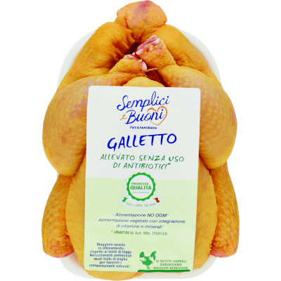 SEMPLICI E BUONI Senza Antibiotici Galletto Busto