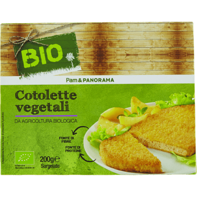BIO Cotolette vegetali Surgelate 200 g