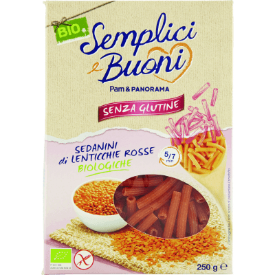 Felicia Sedanini Lenticchie Rosse BIO 250 g