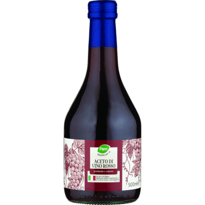 PAM Qualità per te Aceto di Vino Rosso 500 ml
