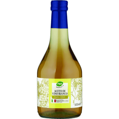 PAM Qualità per te Aceto di Vino Bianco 500 ml