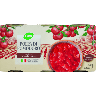 PAM Polpa di Pomodoro 3 x 400 g