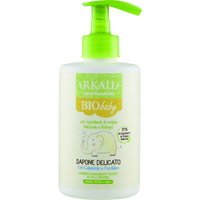 ARKALIA BIO BABY Sapone Delicato con Calendula e Fiordaliso 300 ml