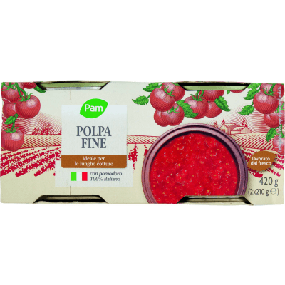 PAM Polpa Fine 2 x 120 g