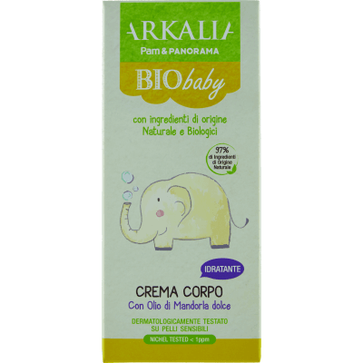 ARKALIA BIO BABY Crema Corpo con Olio di Mandorla dolce 150 ml