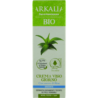 ARKALIA BIO Crema Viso Giorno con succo di Aloe 50 ml