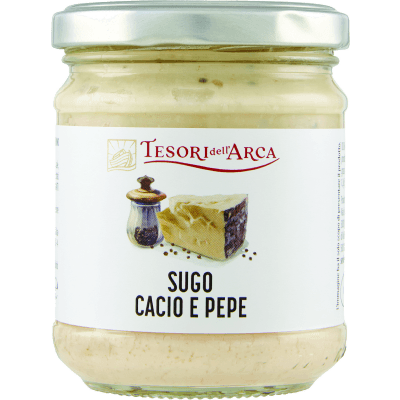 TESORI DELL'ARCA Sugo Cacio e Pepe 180 g
