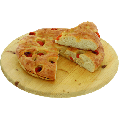 Focaccia tonda pomodoro xl 600 g