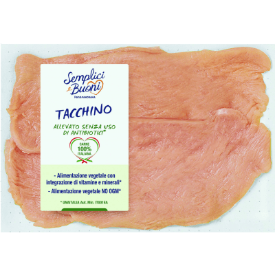 Fesa di tacchino a fette semplici e buoni