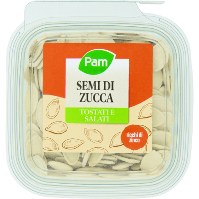 PAM Semi di Zucca Tostati e Salati 120 g