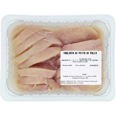 Tagliata di Petto di Pollo 0,400 kg