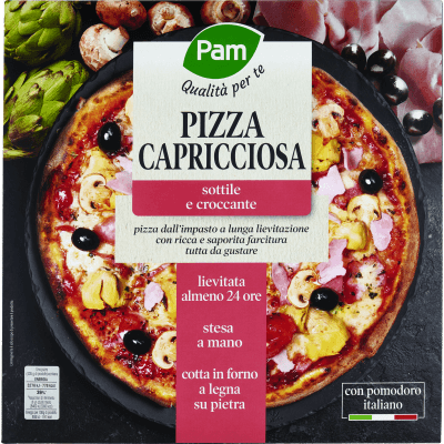 PAM Qualità per te Pizza Capricciosa Surgelata 405 g
