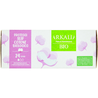 ARKALIA BIO Proteggi Slip Cotone Biologico Stesi 24 pz
