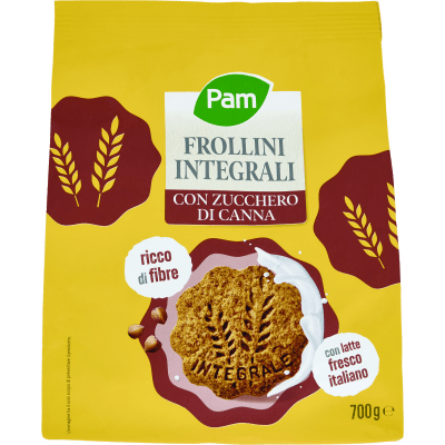 PAM Frollini Integrali 700 g