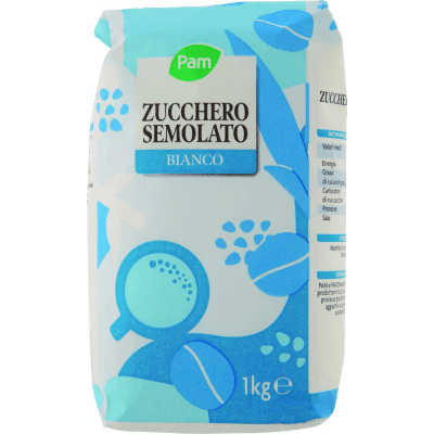 PAM Zucchero Semolato Bianco 1 kg