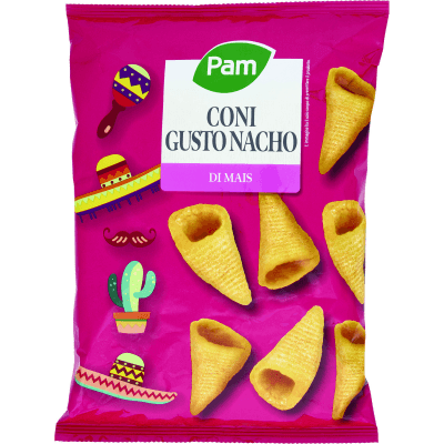 PAM Coni Gusto Nacho di Mais 100 g