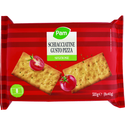 Schiacciatine Gusto Pizza 8 x 40 g