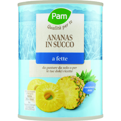 PAM Qualità per te Ananas in Succo 565 g